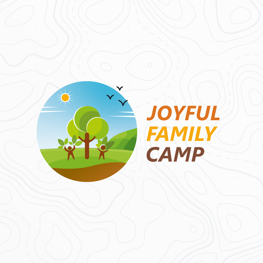 Joyful Family Camp social media graphic